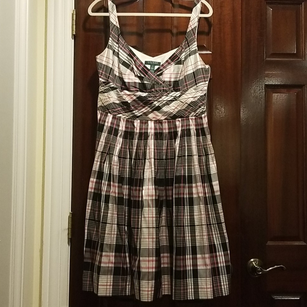 Ralph Lauren checkered dress